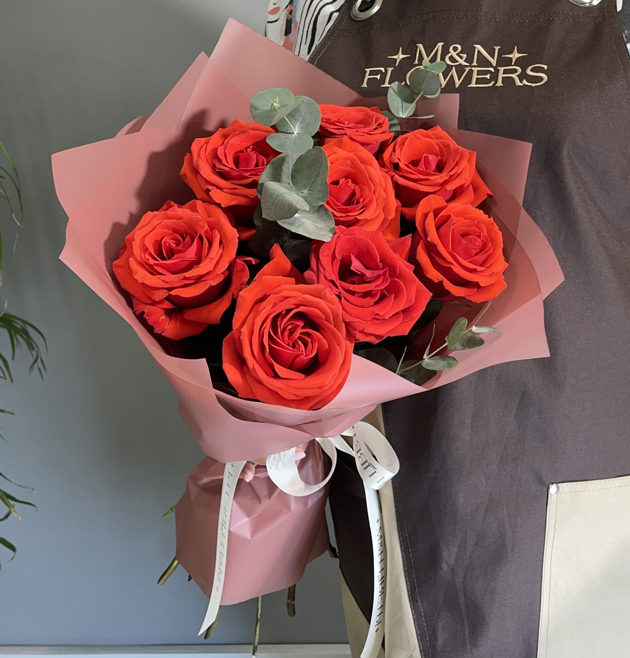 Букет из 7 роз